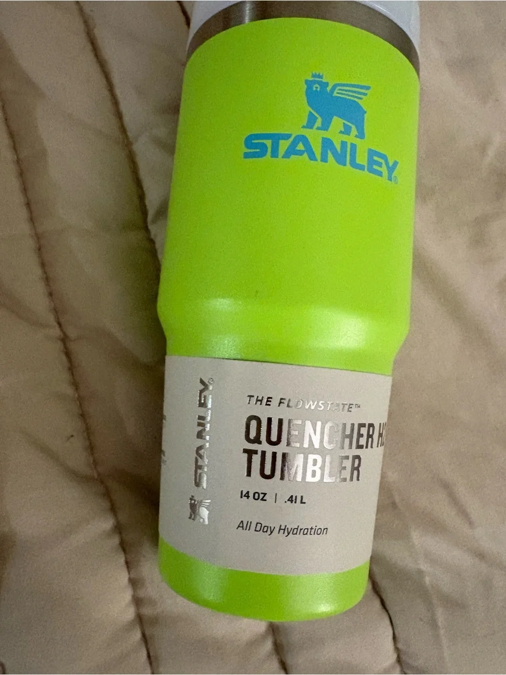 Stanley Lime Green 14oz Insulated Quencher Tumbler - Picture 2 of 2